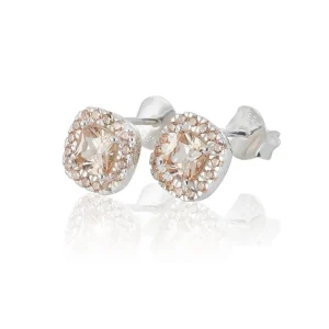 Glamorous örhängen studs - champagne