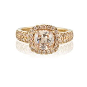 Glamorous ring - champagne