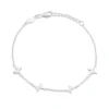 Petite Papillion armband 4 Fjärilar