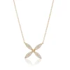 Sparkling ellipse halsband