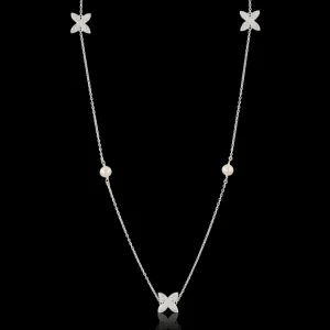 Sparkling Ellipse Long Halsband