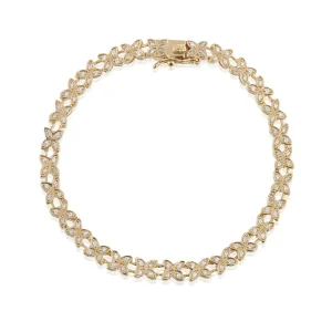 Sparkling ellipse T-armband