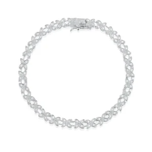 Sparkling ellipse T-armband
