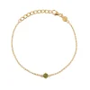 Time to glow mini armband - green