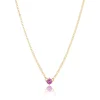 Time to glow mini halsband - pink