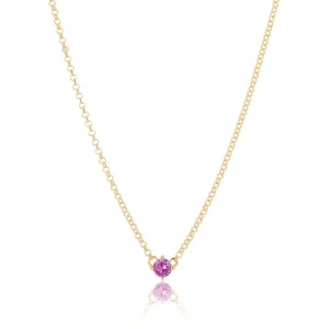 Time to glow mini halsband - pink