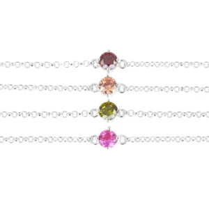 Time to glow mini halsband - green